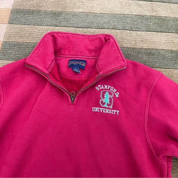 Stanford Quarter Zip Sweatshirt - Picture 2 of 3